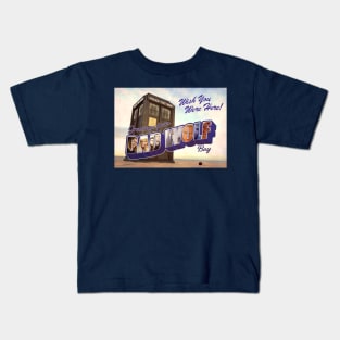 Greetings from Bad Wolf Bay Kids T-Shirt